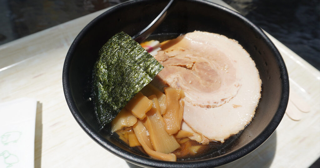 昔ながらのラーメン(ネギ無しで注文）