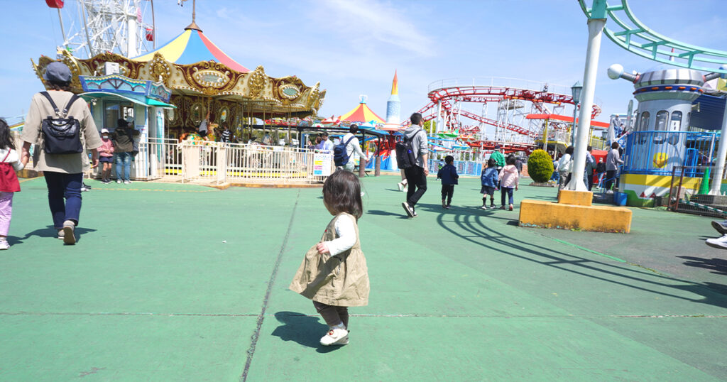 神戸フルーツフラワーパークの遊園地おとぎの国