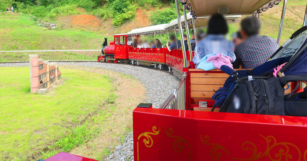 ローザン鉄道ミルキーウェイからの景色