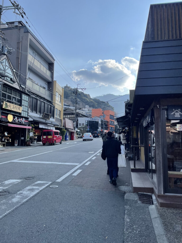 有馬温泉の街中