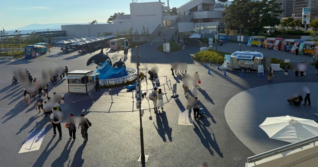 10月8日(水)の須磨シーワールドの様子