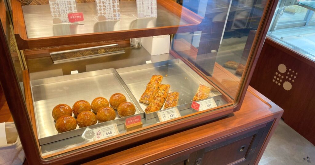 物販店で購入したパイ