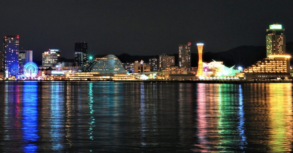 メリケンパークの夜景