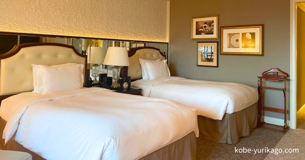 宿泊した部屋の様子
